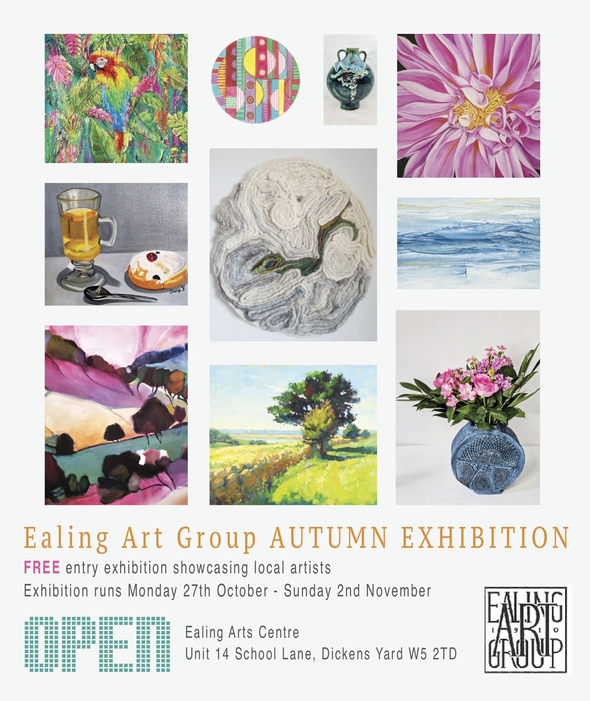 Autumn Exhibition at OPEN Ealing Arts Centre – Ealing Art Group